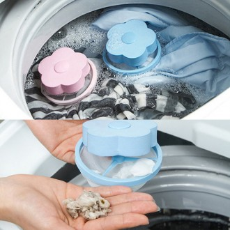[마이도매]플라워 세탁거름망/세탁망/먼지필터/세탁기