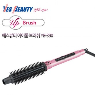 예스뷰티 아이롱 브러쉬 YB-390 핑크
