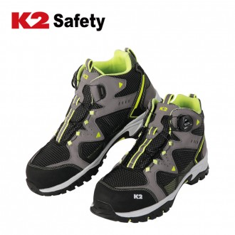 K2 안전화 K2-62 6인치 다이얼 에어메쉬 경량 작업화