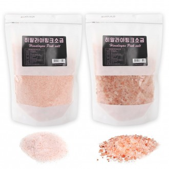 에이치투 히말라야 핑크숄트 굵고 가는 핑크소금 1kg