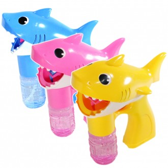 상어 자동 버블건 비눗방울 놀이 비누방울 총 어린이 사은 판촉 달란트 유치원 선물