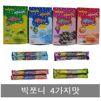 대진유통)빅쪼니/사탕/젤리/4가지맛