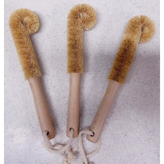 친환경 천연 지팡이 야자솔 브러쉬 야자모 다용도 설거지 청소솔