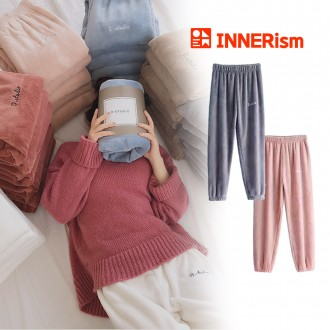 이너리즘 극세사 홈웨어 밍크 융털 수면바지 잠옷