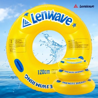 런웨이브 원형 튜브 120cm/두께 4mm/수영용품/물놀이튜브