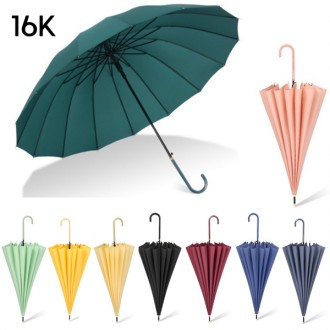 프리미엄 장우산 16K 심플한 사은품 기념품 예쁜 장 우산 여우창고