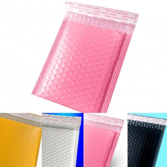 안전봉투 에어캡 택배 봉투 / 화이트 핑크 블랙 옐로우 / 박스단위 판매