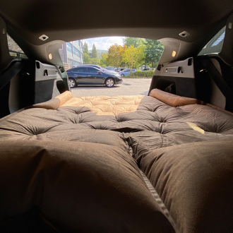고고 자충 에어 매트 SUV 차박 캠핑 두꺼운 엠보싱