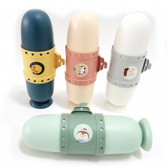잠수함 칫솔케이스 양치컵 여행용 휴대용 어린이 케이스