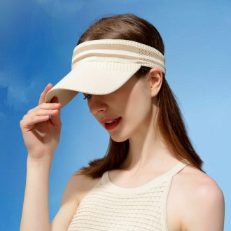 고급스런 니트 골프캡 선캡 땀배출 통풍구조 자외선차단 골프 모자