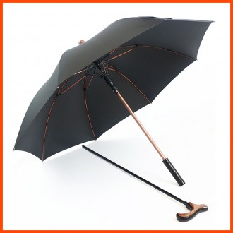 [총알배송] 분리형 지팡이우산 우산+지팡이 600g 초경량 우산 튼튼한 지팡이겸용 우산 어버이날 부모님선물