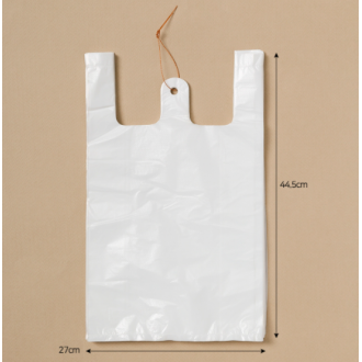 인기봉투 100p 비닐봉투(흰색-3호) (27x44.4cm)