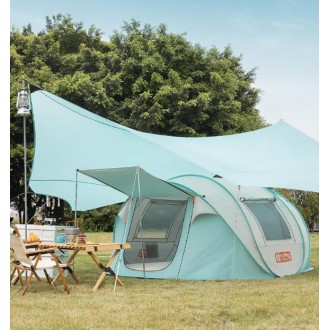 야외 접이식 캠핑 전자동 텐트