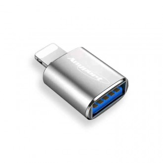 [애니포트]8핀 TO USB OTG 젠더 USB젠더 IU30