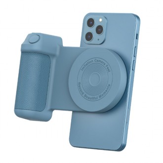 BBC-8 파스텔 맥세이프 블루투스 스마트폰 카메라 셔터 핸드그립 한손촬영 셀카모드 수동셔터 무선리모컨