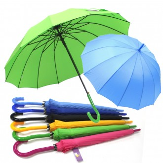 루이 폰지 솔리드곡자 14k 장우산 6색우산 무지개우산 개업선물 돌답례품