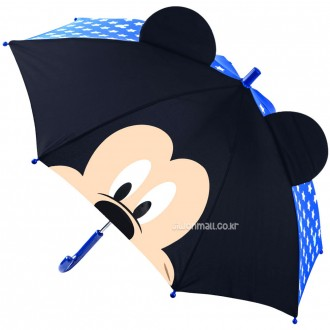 미키마우스 빼꼼 입체 47 우산-블루