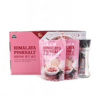 히말라야 핑크솔트 3P세트 (400g 2개 + 유리글라인더 1개)