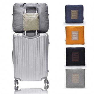 여행용 보조가방 캐리어 결합 폴딩백 접이식 가방 보스턴백 캐리어보조가방