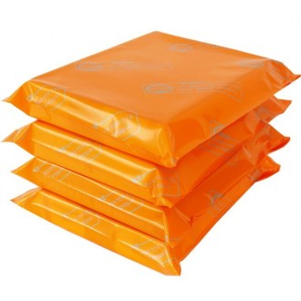 LDPE 특가형 항균 택배봉투 오렌지 25x35+4 1장