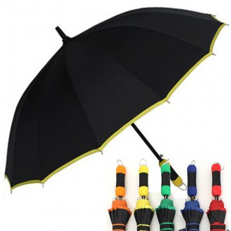 [14K 폰지 바이어스 우산] 튼튼한 장우산 예쁜우산 14k우산 답례품 개업선물 돌잔치우산 사은품