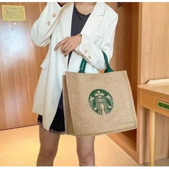 스타벅스 캔버스 가방 원 칼라 퀄리티 짱 공장 제작 판매 에코백 미니백 토트백
