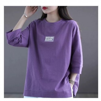 초특가세일 로미홀리 봄 여름 패션라벨 7부소매 티셔츠 SH200
