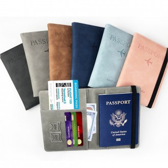 [도매플랜]여행필수품 안티스키밍 여권파우치 해외여행 신여권 케이스 안전지갑 RFID 방지