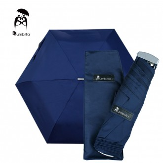 유엘디씨 비비움벨라 3단우산 초경량우산 미니우산 접이식우산 찐해블루