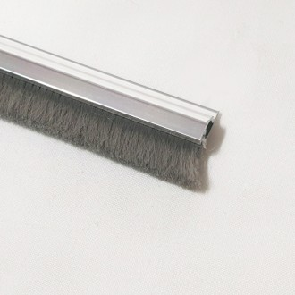 [K-100] 2.1미터+알류미늄 / 강화도어 유리문 다용도 하부용 붙임식 바람막이/벌레 미세먼지 황사 차단