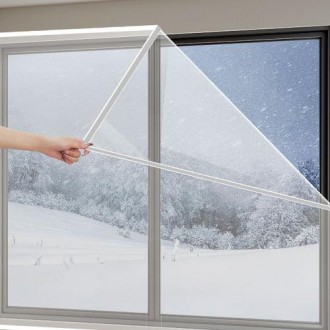 난방비 다운 초강력 초간단 DIY 벨크로 찍찍이 창문 방풍 비닐 최대22종 사이즈구성 외풍차단 간편설치