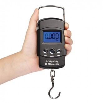 휴대용 미니 전자 저울 물고기 측정 낚시 Kg 계측기