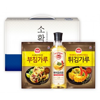 해표 부침3종 선물세트 (부침가루+튀김가루+바삭요리유)