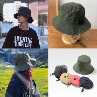 [사러왕]남자 여성 버킷햇 사파리모자 벙거지모자 휴양지 비치 여행 캠핑 정글 모자