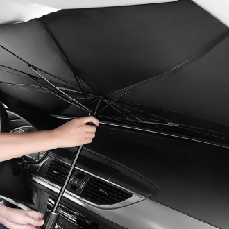 자동차 고급형 차량용 햇빛가리개 대형 티타늄코팅 앞유리 우산형 가림막