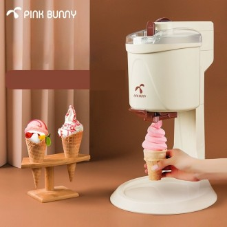 베니토우 아이스크림 제조기 가정용 소형 전자동 콘기 아이스크림 제조기 어린이 수제 아이스크림 제조기