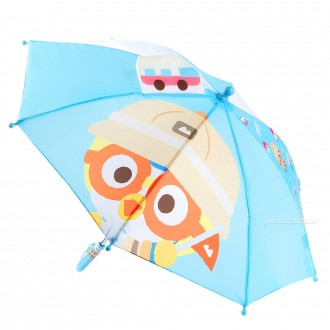 뽀로로 캠핑 입체 40 수동 안전우산