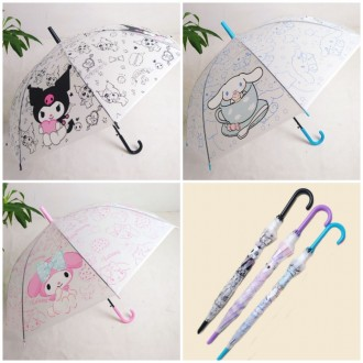 [당일배송] 산리오 자동우산 장우산 우산 우양산 양우산
