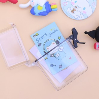 dma 생활방수 목걸이형 포토카드 휴대용 투명케이스