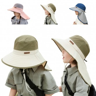 캔디몰 아동 유아 초등 학생 물놀이 여름 햇빛 가리개 차양 햇 모자 플랩캡 MZ-115