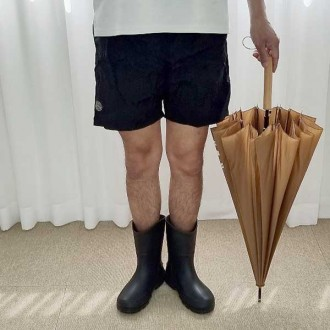 (핫도매)남성 PVC 방수 레인부츠 장화 남자 패션부츠 비오는날 신장화 방수신발 장마 패션 캐주얼 신발 38