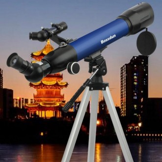 직경 60mm 초점길이 500mm 천문 천체 망원경 (블루)