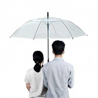 [대형 POE 65투명우산] 튼튼한 장우산 안전우산 자동우산 골프우산 미술 단체우산 인쇄가능 사은품