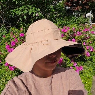 여름 끈달린 벙거지 챙모자 썬캡 2종 모자