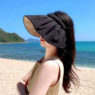 [쓰러담아] 롤업 썬캡 와이어 선캡 모자 버킷햇 보닛햇 자외선차단 UV 여름