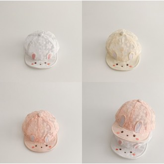 [트랜드샵]TS6929 아기 유아 여름 귀여운 토끼 메쉬 모자 야구모자 챙모자 여름모자