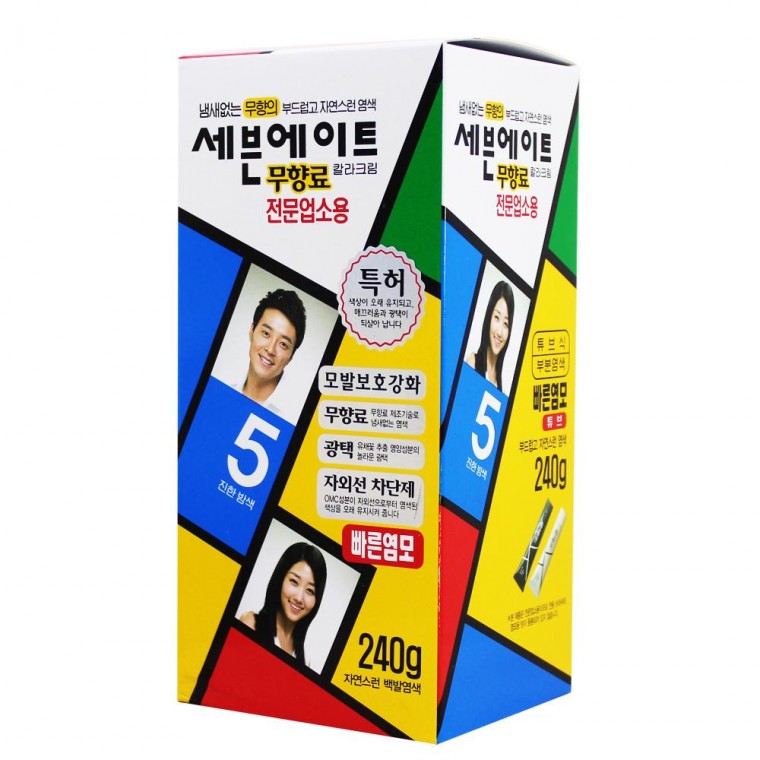 세븐에이트전문업소용5호240g(진한밤색)