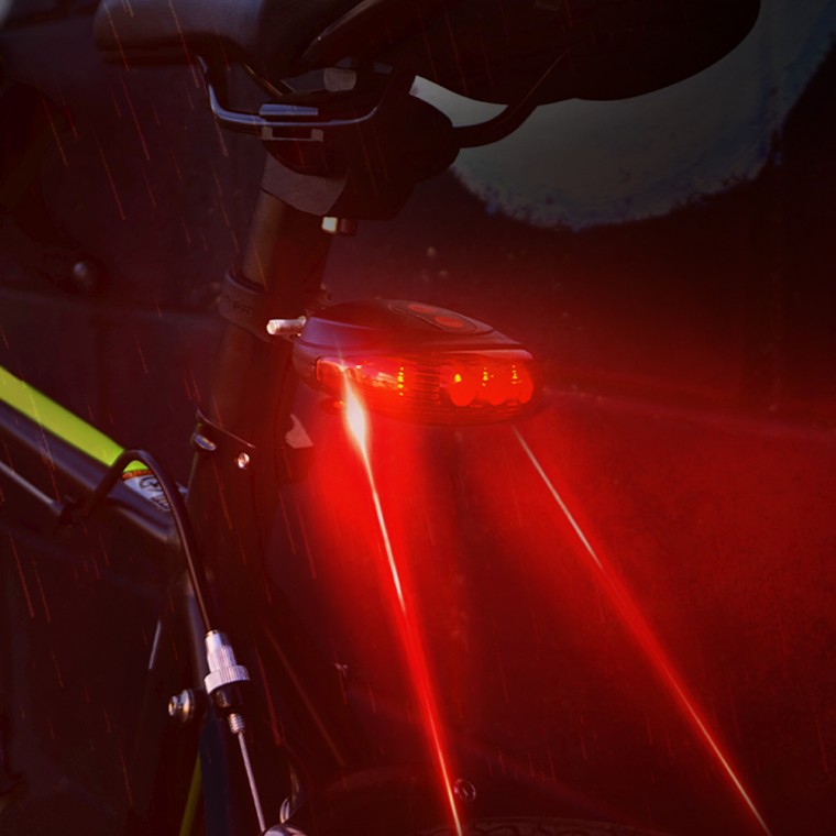 자전거 LED 라이트 가이드 레이저 미등 후미등 전조등