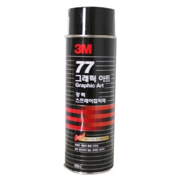 3M 77 스프레이접착제 그래픽아트 698ml-1박스12개