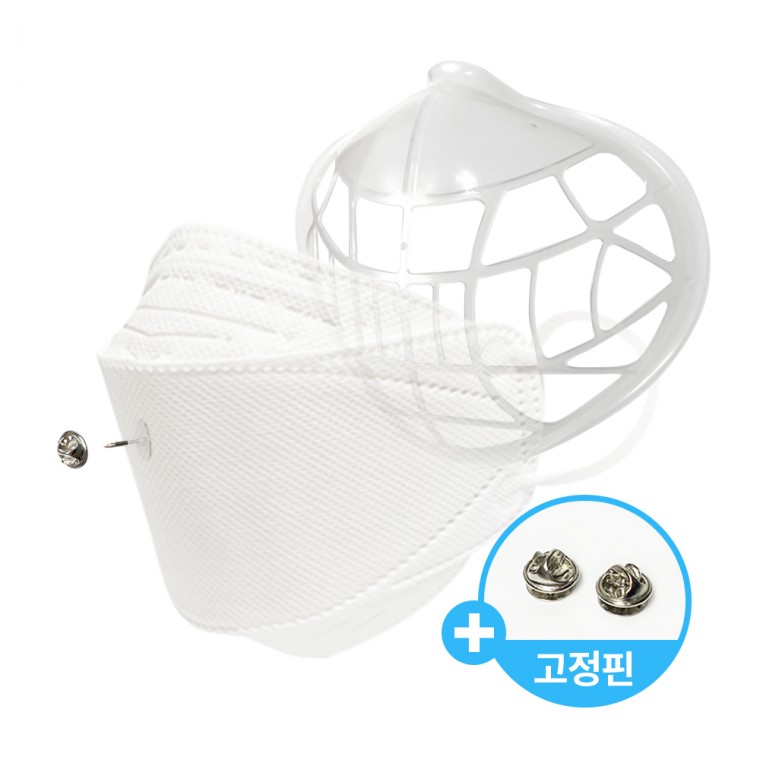숨편한 마스크가드(김서림방지용)(3개입)+고정핀(6개) 샤론 국산/마스크프레임/숨쉬기편한가드